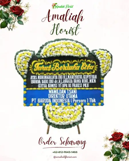 Papan Bunga Duka Purbayasa